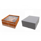 Чехол-тент для купели квадратный