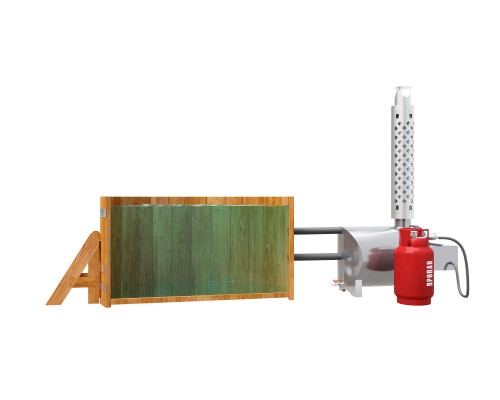 Печь наружная на газе, модель Н45РВ 