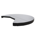 Термокрышка круглая с треугольным вырезом для печи или лесенки