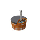 Термокрышка круглая с треугольным вырезом для печи или лесенки