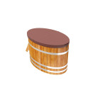 Термокрышка овальная